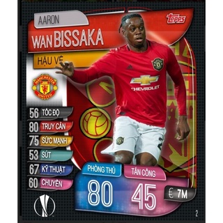 1 set thẻ cầu thủ insert Manchester United (10 thẻ)