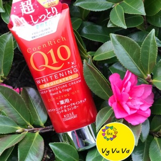Kem dưỡng da tay Kose Coen Rich Q10 Whitening Medicated