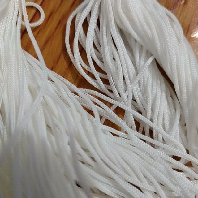 20met Dây dù 1mm sợi tròn mềm mịn - có 12 màu