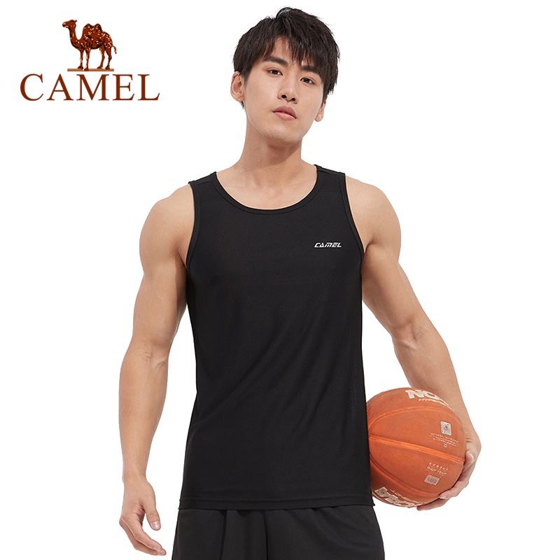 Áo thun thể thao CAMEL J1S293112 nhanh khô thời trang hè cho nam