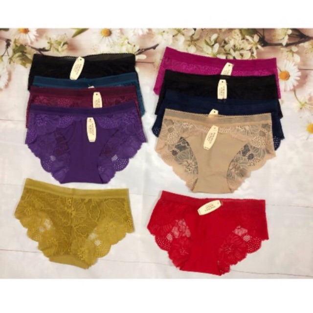 Sỉ 10 Quần Lót Đúc Pha Ren 8423