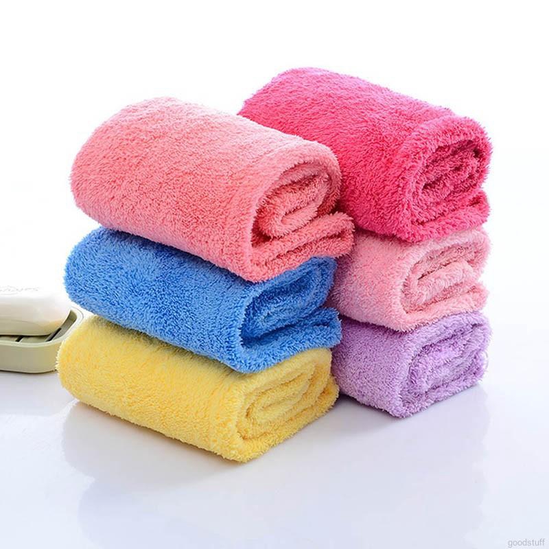 Khăn trùm tóc nữ bằng vải nhung thấm hút nhanh tiện dụng