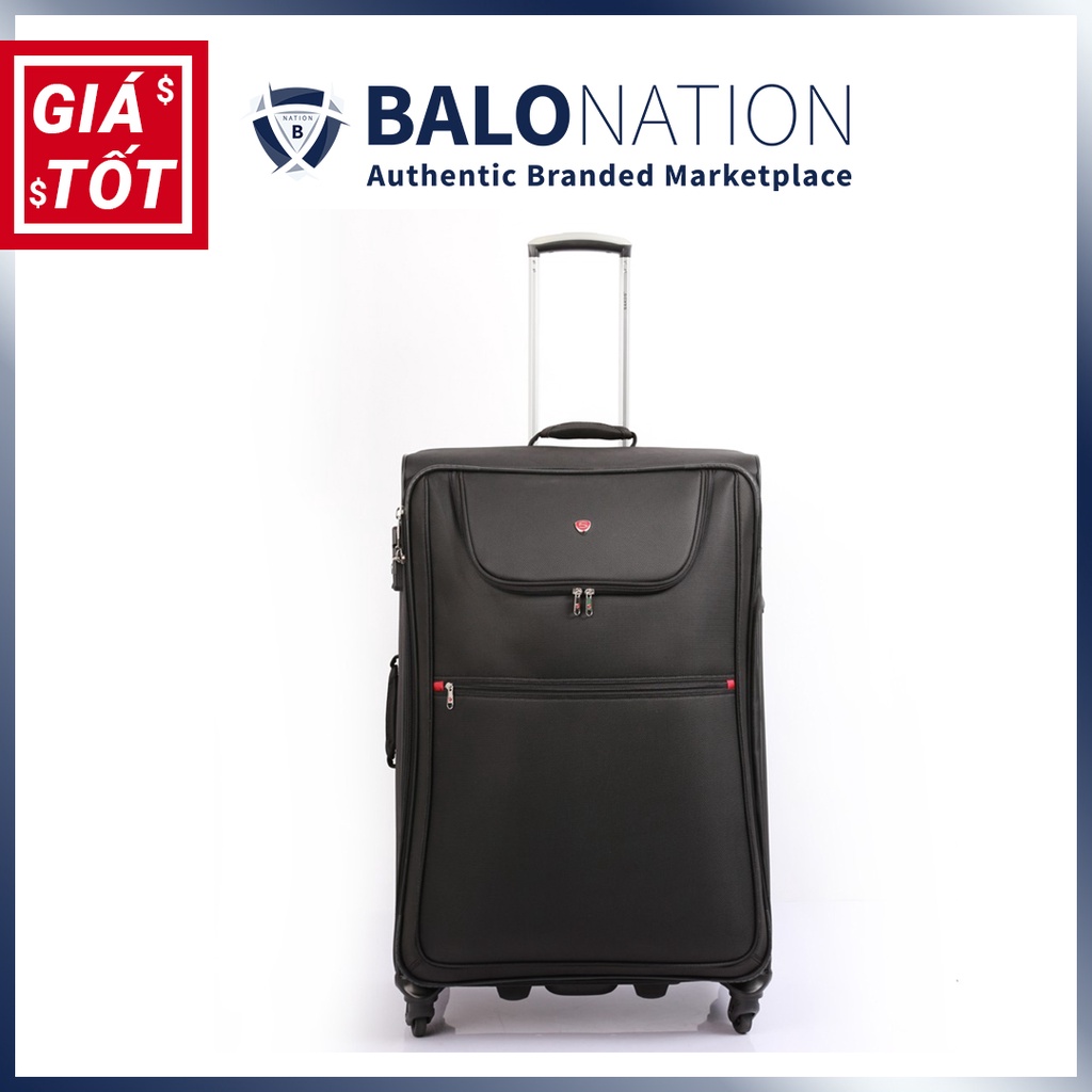 [CHÍNH HÃNG] Vali vải du lịch SAKOS CHAMPION 6 / 7 khóa TSA (size trung 24 inch / lớn 28 inch) - tại Balonation.vn