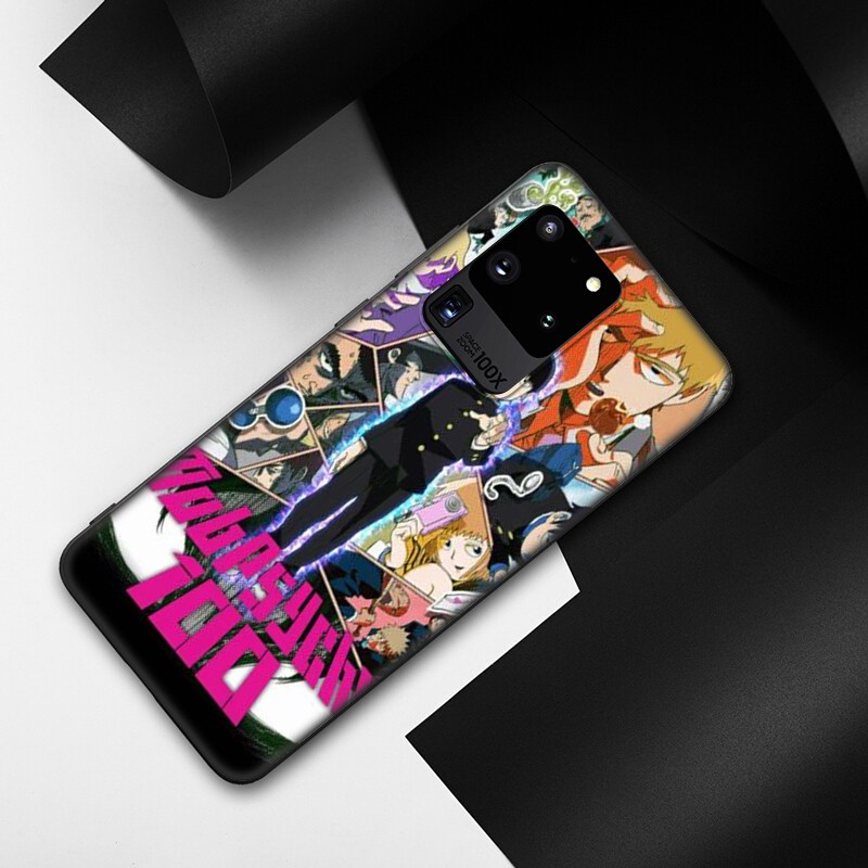 Samsung Galaxy J2 J4 J5 J6 Plus J7 J8 Prime Core Pro J4+ J6+ J730 2018 Casing Soft Case 89LU Mob Psycho 100 Anime mobile phone case