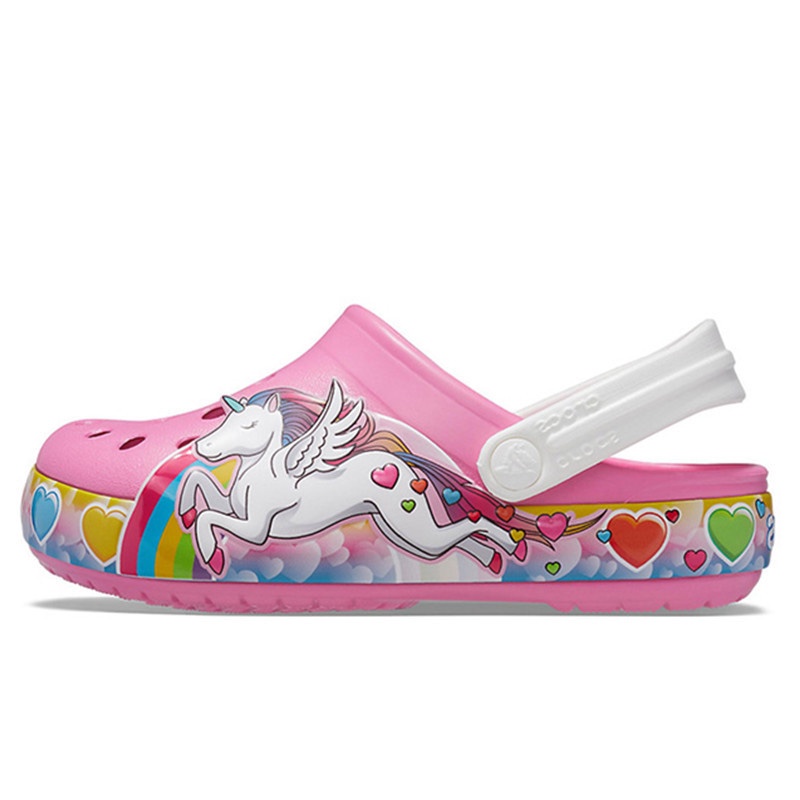 Giày crocs Chính Hãng Họa Tiết Xe Tải 3D Dễ Thương Cho Bé Trai Bé Gái 207074]