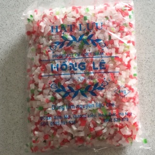 1kg hạt lựu sắc màu để nấu chè