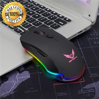 Chuột gaming có dây zerodate v6 chính hãng - led 7 màu