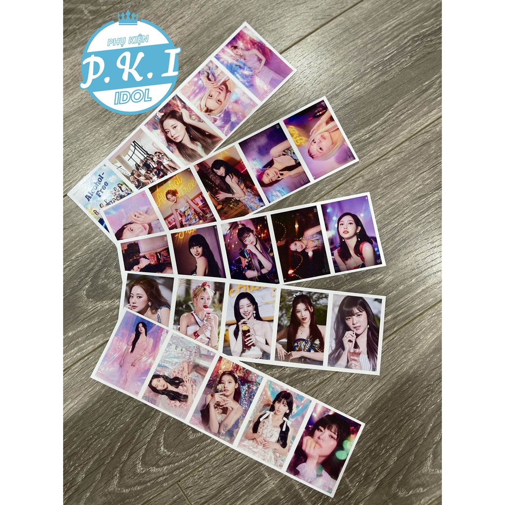 5 Tấm Lomo card kẹp vở cho fan của Twice - Full bộ 25 ảnh trang trí góc học tập luôn