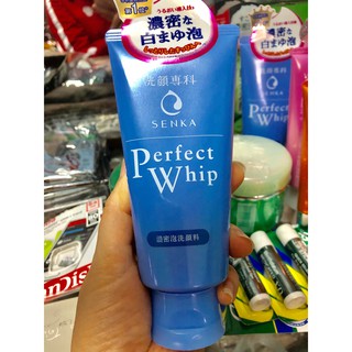 [HÀNG NỘI ĐỊA NHẬT CHUẨN] Sữa Rửa Mặt Tạo Bọt Chiết Xuất Tơ Tằm Trắng Senka Perfect Whip 120g