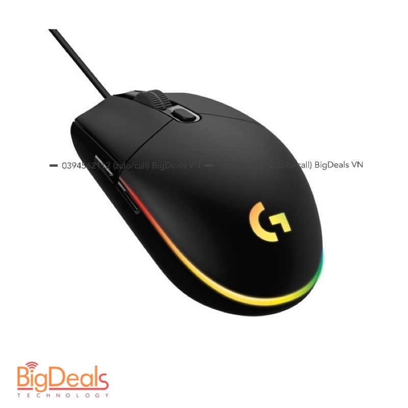 [Mã SKAMSALE03 giảm 10% đơn 200k] Chuột Gaming có dây Logitech G203 Prodigy New chính hãng | BigDeals VN