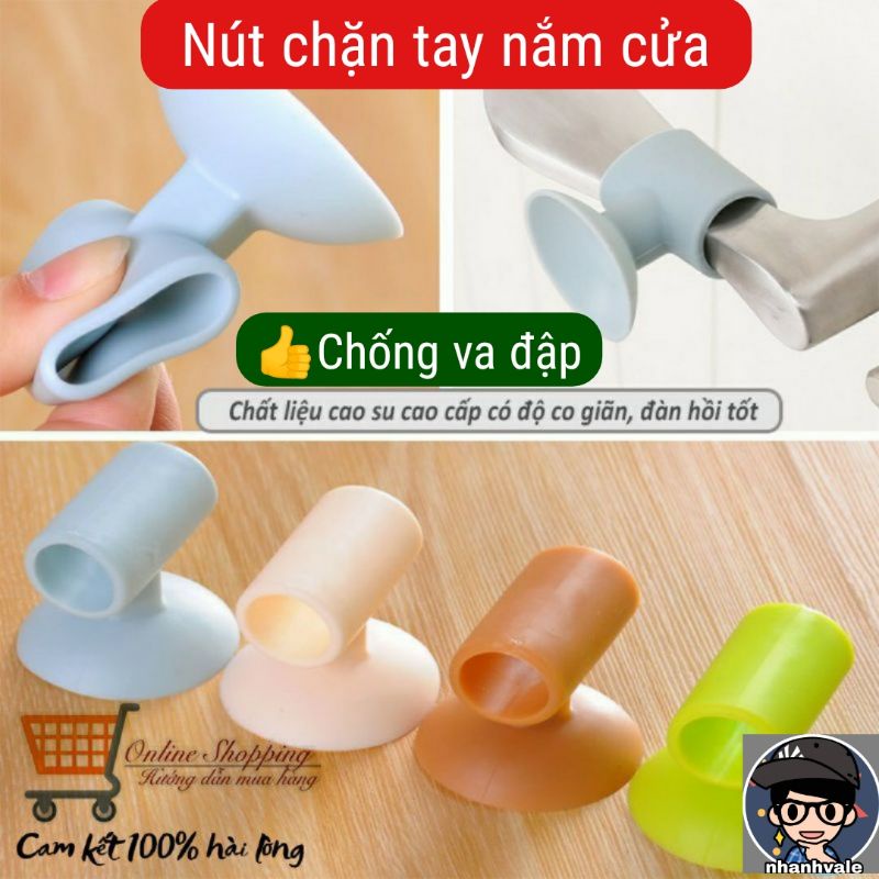 Nút Chặn Tay Nắm Cửa Tránh Va Đập