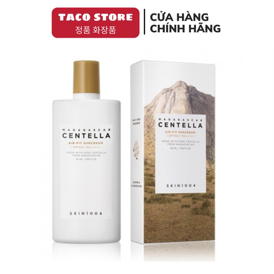 Kem Chống Nắng Skin1004 Tinh Chất Rau Má Hàn Quốc Skin1004 Madagascar Centella Art-Fit Suncream Plus 50ml - Taco Store