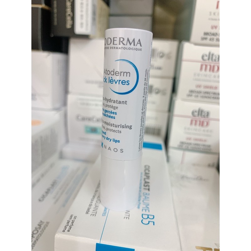 (AUTH PHÁP) SON DƯỠNG BIODERMA ATODERM LEVRES PHÁP