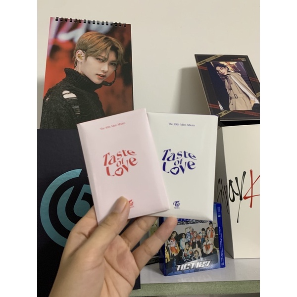 Set quà pre-order album TWICE Taste Of love