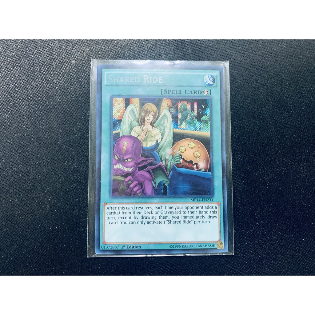 Thẻ Bài Yugioh Chính Hãng Shared Ride - MP14-EN231