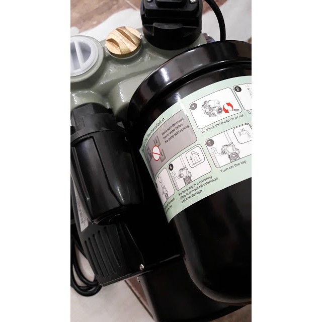 Máy Bơm Tăng Áp TENSHI - SHIRAI JLM-400A hút được nước nóng