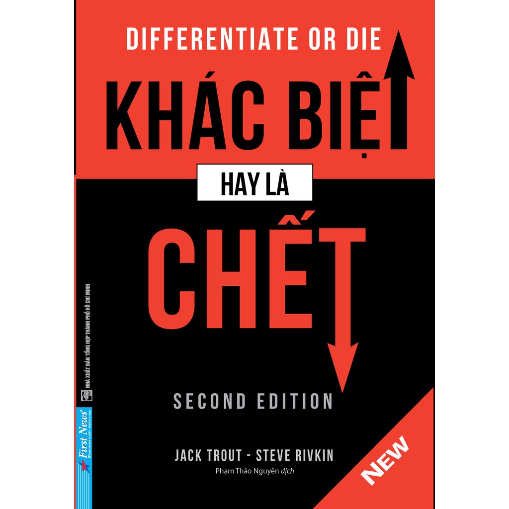 Sách - Combo Khác Biệt Hay Là Chết + Tư Duy Lãnh Đạo Hành Động Lãnh Đạo - First News