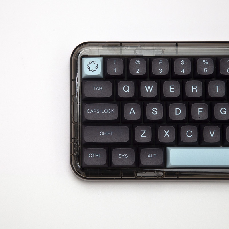 132 Key Comet Keycap XDA Hồ sơ màu đen PBT Dye Sub Bàn phím cơ học Keycap