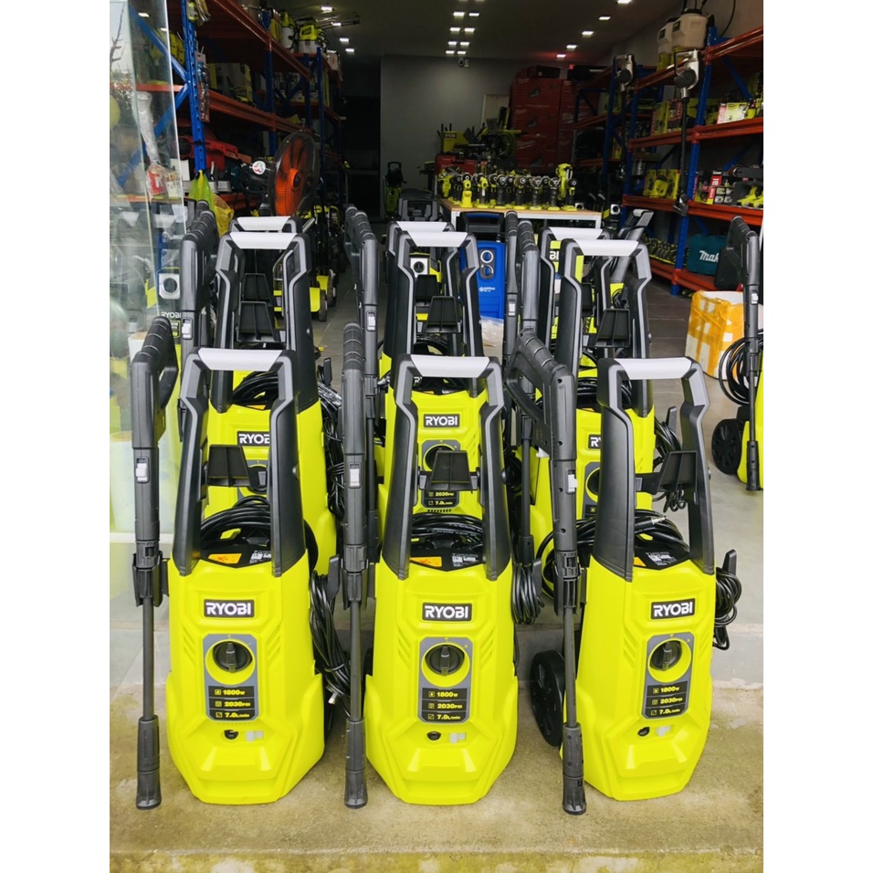 Máy rửa xe Ryobi 1800w RCAPW140 - TRONG THÙNG  99% - BH 3 THÁNG - ÚC