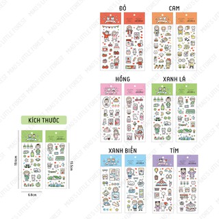 STICKER 2 TẤM HAPPY TIME | MST249
