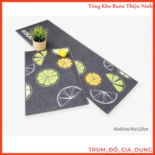 Bộ 02 thảm nhà bếp cao cấp (40 x 60 và 40 x 120 cm)