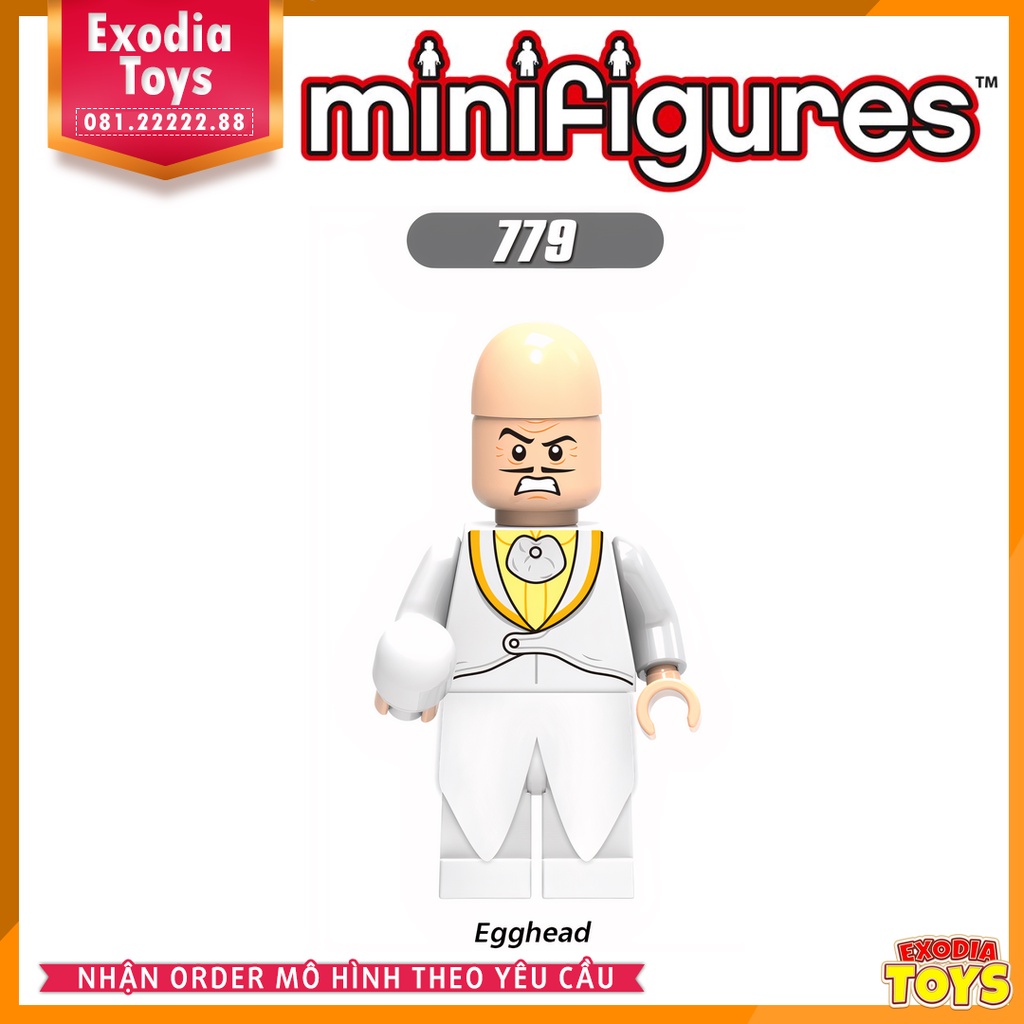 Xếp hình Minifigure DC Comics Siêu anh hùng và kẻ phản diện  - Đồ Chơi Lắp Ghép Sáng Tạo - X0181