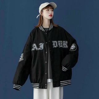 Áo khoác nam nữ bomber dù form rộng cao cấp, áo khoác nỉ nhung tăm cardigan họa tiết tweed đẹp phối gió màu đen hot K010