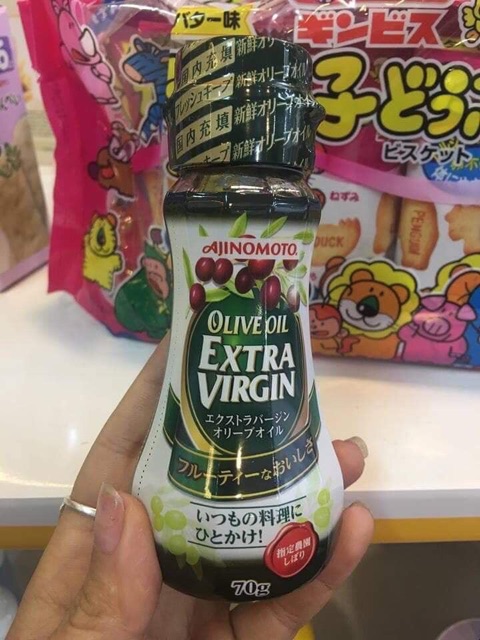 [1/2021] Dầu Olive nguyên chất Extra Virgin Ajinomoto 70g