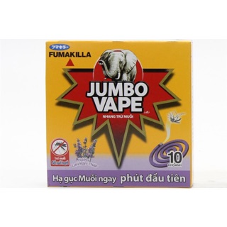 Nhang muỗi Jumbo Vape hộp 10 khoanh