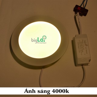 Đèn led âm trần tròn 9W Biglai