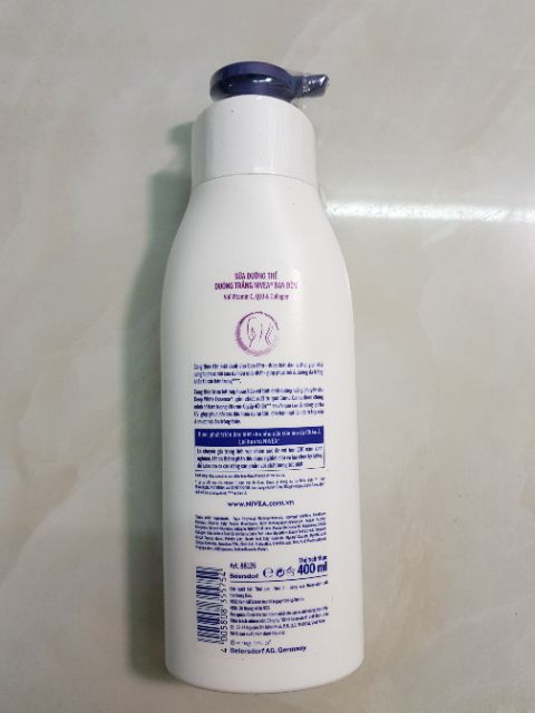 Sữa dưỡng thể trắng da ban đêm Nivea Night White Firming Body Lotion 400ml