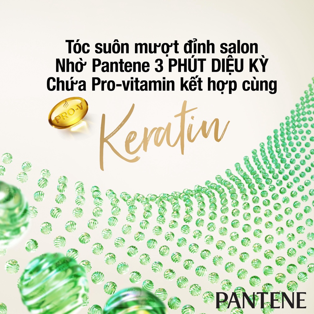 Dầu xả Pantene Pro- v 3 Phút diệu kì tuýp (300ml):Chăm Sóc Hư Tổn