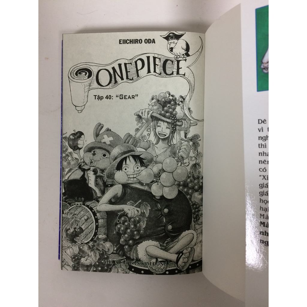 Sách - One piece - Tập 40 (Bìa rời)