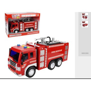 Mô hình xe cứu hỏa vòi phun nước thật tỉ lệ 1;16