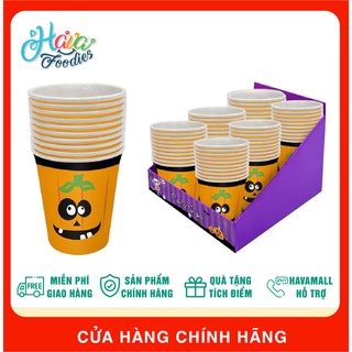 Ly giấy hình bí đỏ 12 cái uncle bills – paper party cups