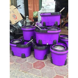 Bộ lau nhà 360 độ, thùng tự vắt