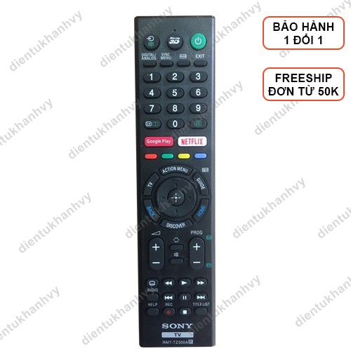 Điều Khiển Tivi Sony RMT-TZ300A Giá Rẻ (Không Tìm Kiếm Giọng Nói)