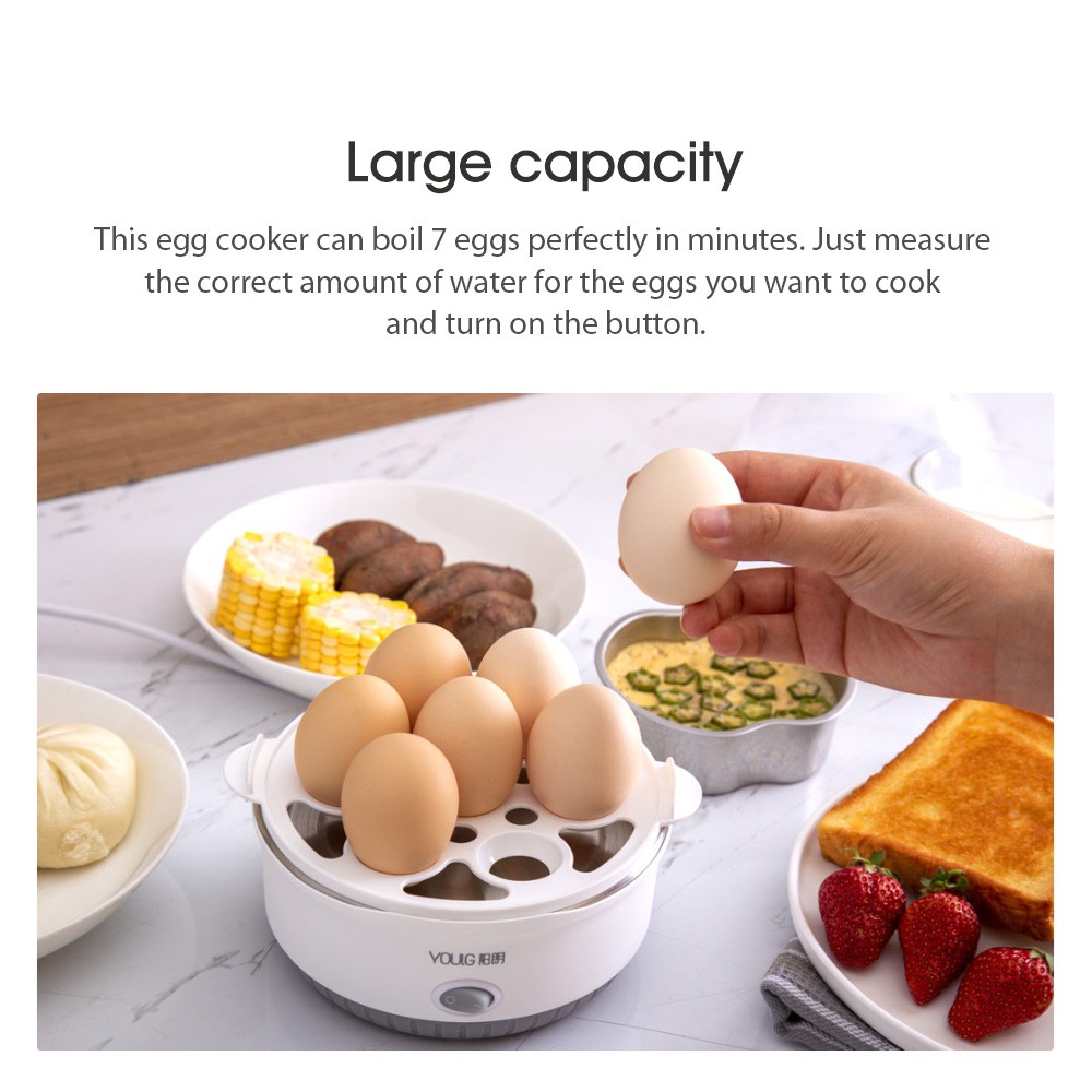 Nồi nấu trứng điện tử Xiaomi YouLG bằng thép không gỉ chất lượng cao