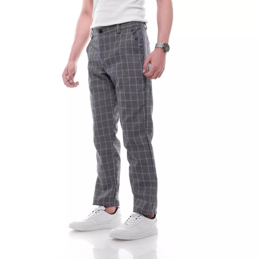 Mô hình TARTAN PANTS màu đen Qczp QUALITY PREMI Box