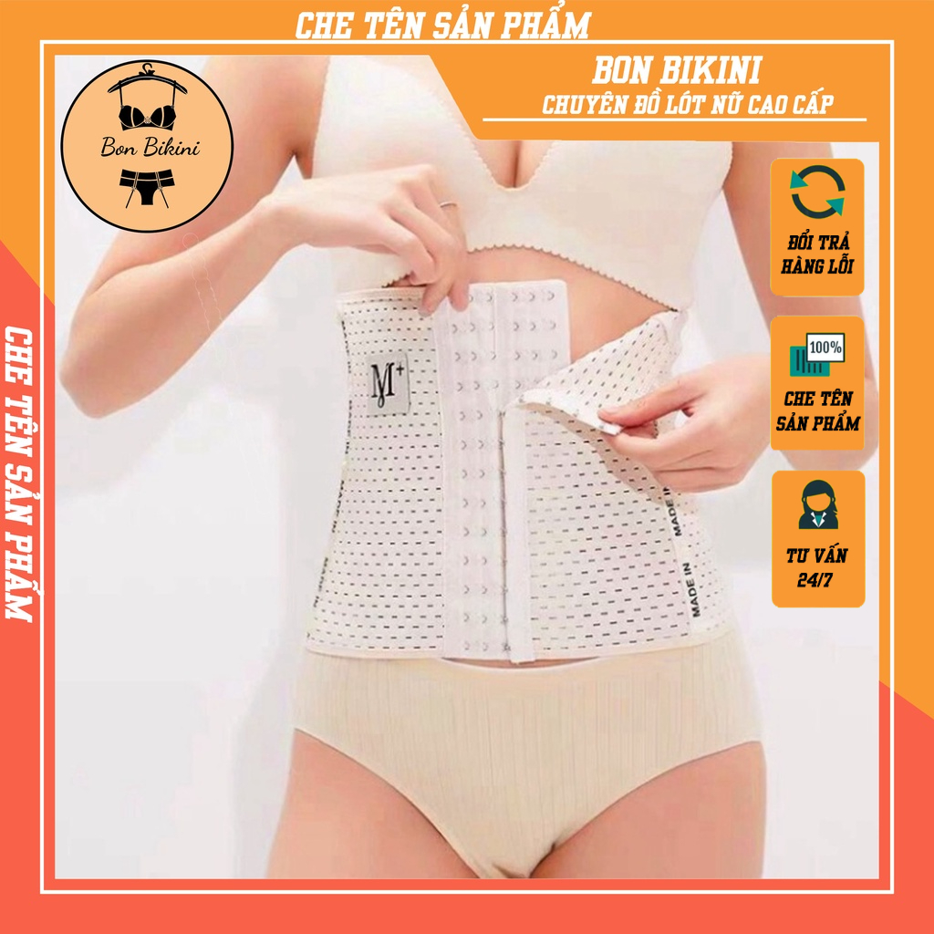 Đai nịt bụng  Gen Nịt Bụng định hình Giảm Eo Giảm Mỡ thon dáng chuẩn