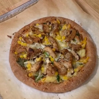 bánh pizza nguyên cám ( set 4 đế bánh)