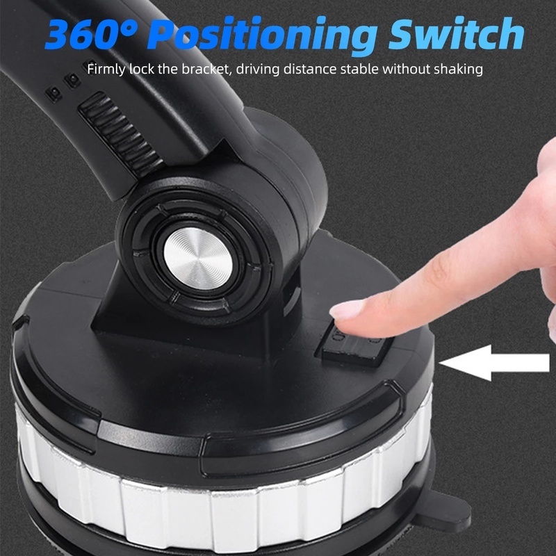 360° Giá Đỡ Điện Thoại Gắn Kính Chắn Gió Trên Xe Hơi Có Giác Hút Tiện Dụng