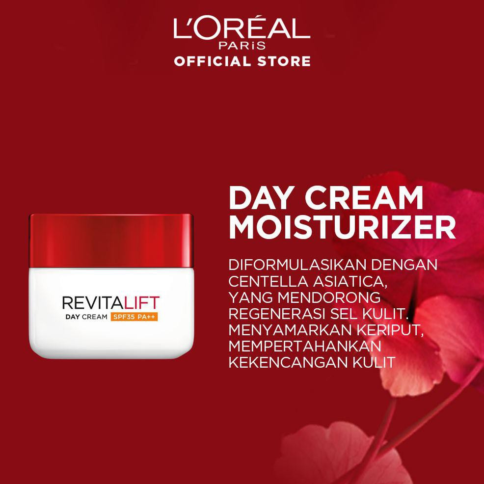 L'OREAL (Hàng Mới Về) Kem Dưỡng Da Ban Ngày L 'Oreal Paris Chống Nắng Spf 35 / Pa + + - 50ml