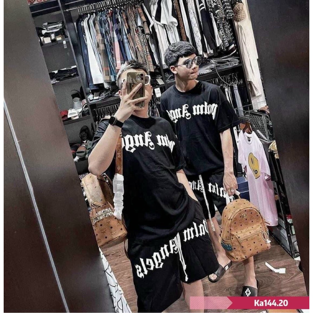 Bộ Thể Thao Nam Mùa Hè Mặc Ở Nhà Chất Thun Co Lạnh 4 Chiều, Phối Màu Đen, Trắng | BigBuy360 - bigbuy360.vn