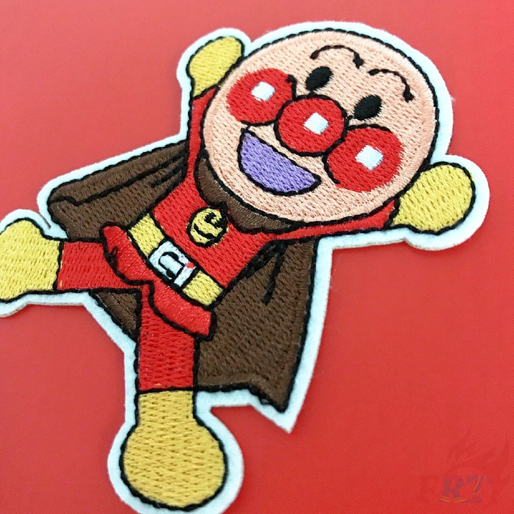 ☸ Cartoon：Anpanman Patch ☸ 1Pc Cartoon Diy Sew On Iron On Patch