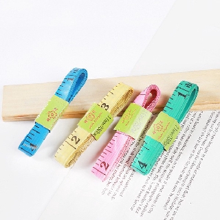 Thước Dây Mềm Đo Vòng Bụng Eo 3 Vòng Kiểm Tra Sức Khỏe 1.5 Mét Lmart
