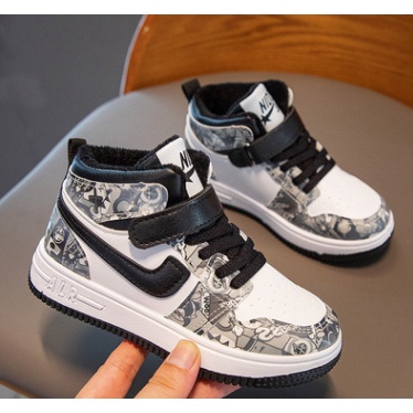 Giày trẻ em, giày jodan cổ cao bé trai ,bé gái siêu nhẹ đàn hồi kháng khuẩn  sẵn đủ size ship ngay