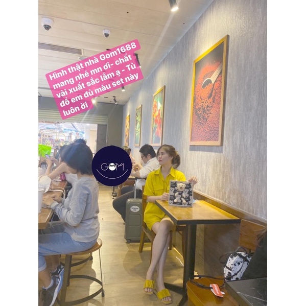 (Video) Set đũi áo sơ mi ngắn tay quần đùi đi biển nhiều màu kèm ảnh video chính chủ | BigBuy360 - bigbuy360.vn