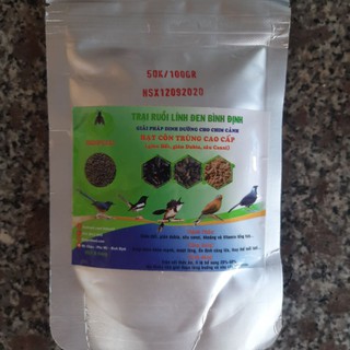 Hạt côn trùng - Ruồi lính đen Bình Định 100gr