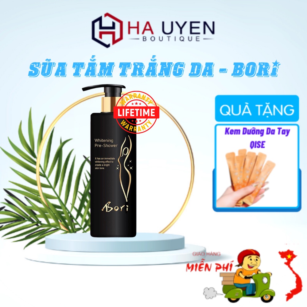 Sữa Tắm Trắng Da BORI, Sữa Tắm Nước Hoa Siêu Trắng, Dưỡng Ẩm Hiệu Qủa Ngay Lần Đầu Sử Dụng [ Auth ]